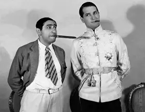Respectively: Ernst Lubitsch and Maurice Chevalier, 1930
