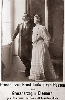 Darmstadt: Ernst-Ludwig und Ehefrau Eleonore 1905