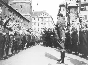 Roehm: Ernst Roehm during the seizure of power in Munich, 1933