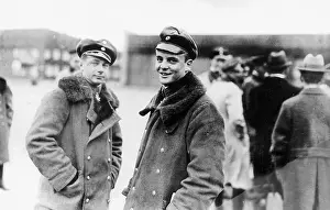 Mate: Ernst Udet with the fighter pilot Jacobs, 1917
