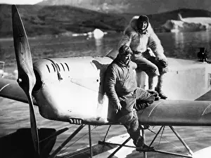 Udet: Ernst Udet with Leni Riefenstahl, 1933