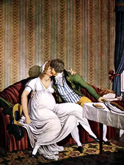 Eroticism: eroticism, love, The Student's Meal, anonymous