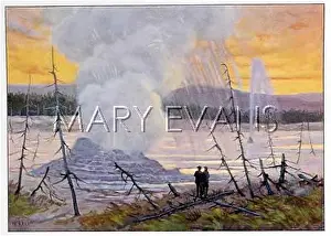 Simultaneous: ERUPTION OF GEYSERS