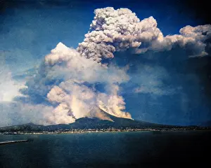 Erupting: Eruption of Mount Vesuvius, Italy