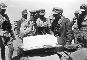 Nehring: Erwin Rommel with Walther Nehring, 1942