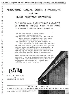 Esavian: Esavian Blast Resistant Hangar Doors