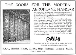 Esavian: Esavian Doors For The Modern Aeroplane Hangar