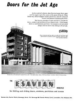 Esavian: Esavian Hangar Doors 1957