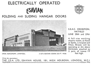 Speke: Esavian Hangar Doors - Speke