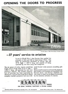 Esavian: Esavian Large Folding Hangar Doors