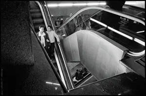 Escalator: Escalator in Egyptian store, Egypt