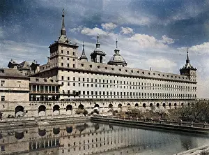 Thecolourisedpic: ESCORIAL MONASTERY