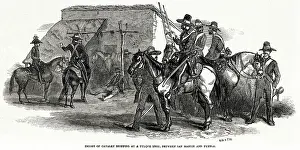 Propped: Escort of Cavalry resting 1847