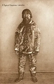 Pelt: Eskimo man - Labrador, Canada