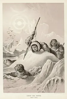 Eskimos: ESKIMOS HUNTING SEAL
