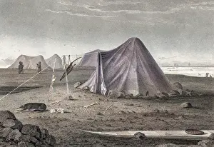 Esquimaux: ESKIMOS SUMMER TENTS