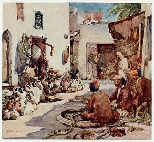 Basketmaking: Esparto Baskets - Tunisia