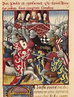 Iseult: ESPINQUES, Everard de (15th c.). Romance of Tristan
