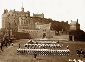 Kilts: Esplanade Edinburgh Castle Victorian period