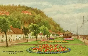 Minehead: Esplanade and Gardens, Minehead, Somerset