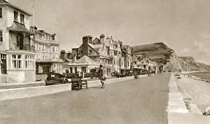 Sweetman: Esplanade, looking east, Sidmouth, Devon
