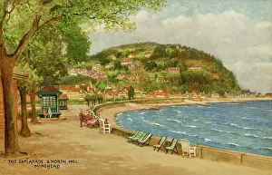 Minehead: Esplanade and North Hill, Minehead, Somerset