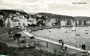Esplanade: The Esplanade, Oban, Argyllshire