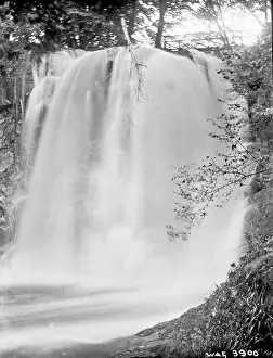 Glenariff: The Ess-na-Crub waterfall, Glenariff