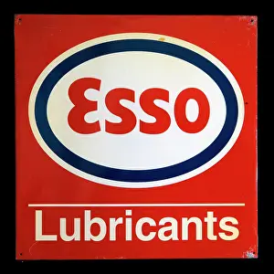 Alloy: Esso Enamel Sign