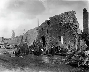 Blanchard: Establishment of a Red Cross Headquarter, 1918