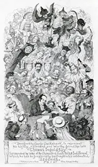 Cruikshank: Esteemed friends of Thomas Ingoldsby
