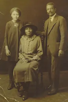 Mixed Race: Esther Bruce with her father Joseph Bruce