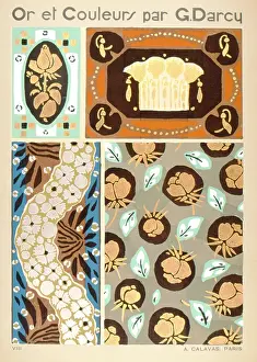 Couleurs: Or et Couleurs designs by G. Darcy