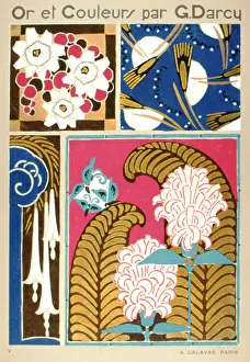 Abstracts: Or et Couleurs designs by G. Darcy