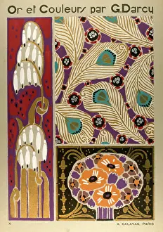 Abstracts: Or et Couleurs designs by G. Darcy