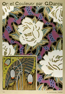 Abstracts: Or et Couleurs designs by G. Darcy