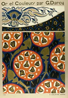 Abstracts: Or et Couleurs designs by G. Darcy