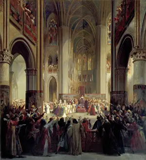 Inherit: Etats Generaux de Paris assembled in Paris cathedral