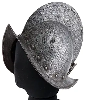 Morion: Etched armour, Alla Pisana