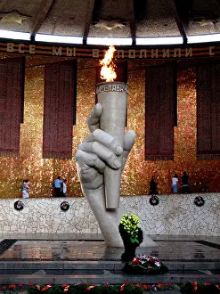 Eternal Flame at Battle of Stalingrad Memorial