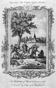 Massacres: Ethelfrid massacres monks