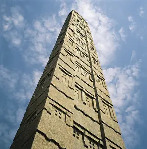 Monolith: ETHIOPIA. Axum. Monolithic Stele (1st c.)