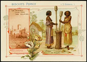 Pounding: Ethiopia - Sorghum