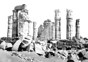 C1857: Ethiopia, the Temple of Soleb c1857