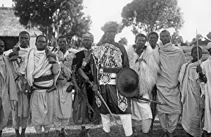 Headdresses: Ethiopian dignitaries