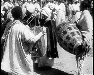 Ethiopians: Ethiopians Playing Drums