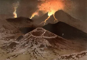 Etna: ETNA ERUPTS 1885