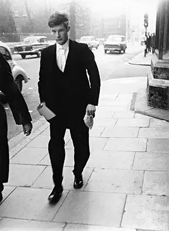 Sheepish: Eton schoolboy walking along the street