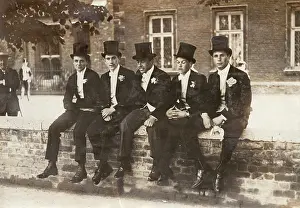 Rawhide Collection: Eton schoolboys on 4 June