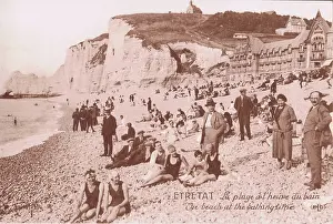 Etretat: Etretat with the Eastern Cliffs in the background